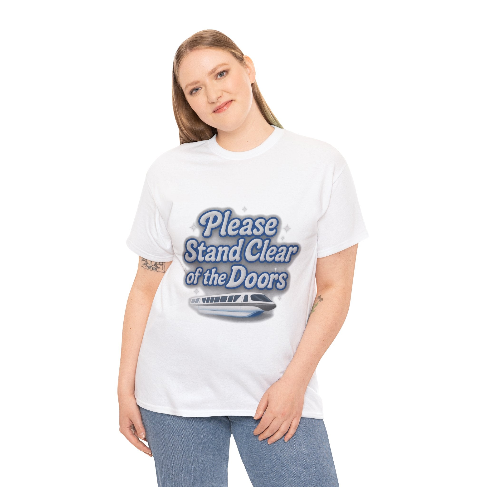 Please Stand Clear of the Doors Monorail T Shirt